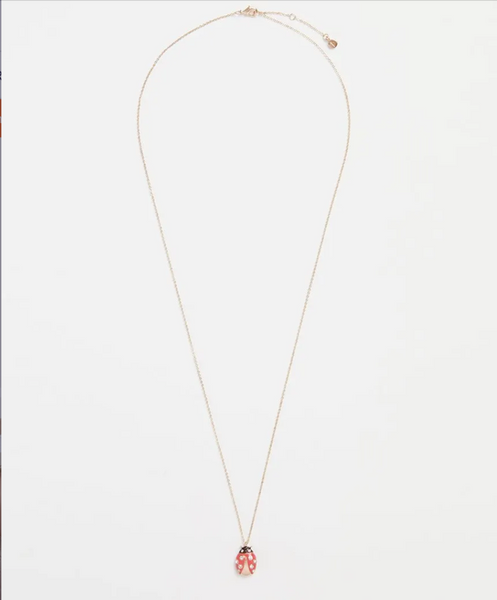 Enamel Ladybird Necklace